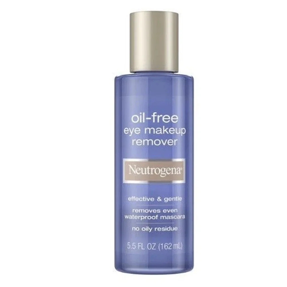 Neutrogena Oil-Free Eye Makeup Remover 3.8 Fl Oz Waterproof Mascara New